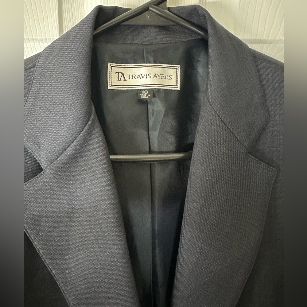 Travis Ayers Charcoal Blazer for Women